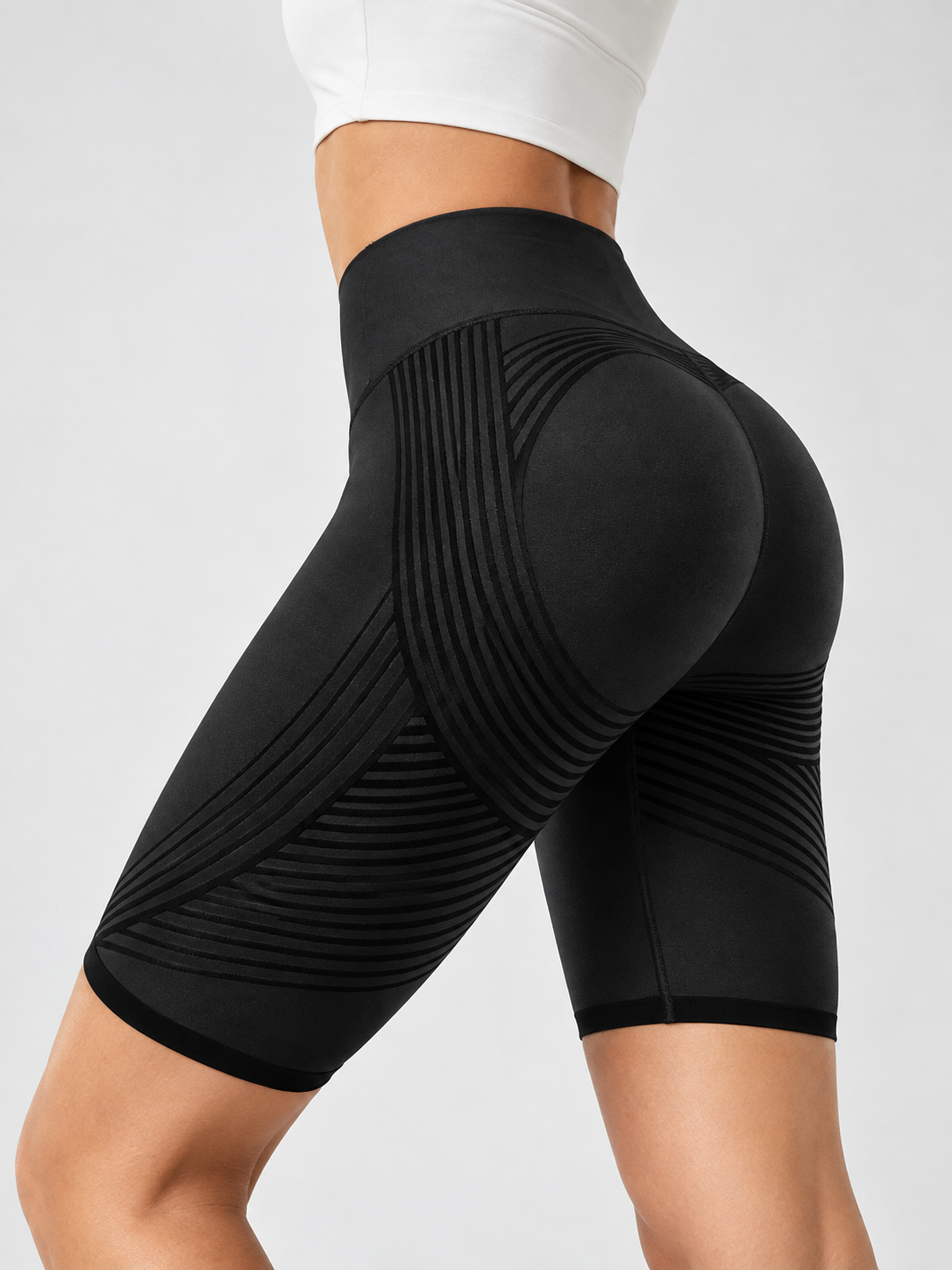 3D Sculpting Bike Shorts