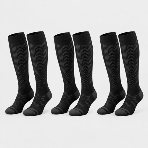 Athletic Compression Socks — Pack of 3
